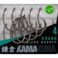 Крючок Korda Kamakura Krank №6 с бородкой 10шт (KAM08)