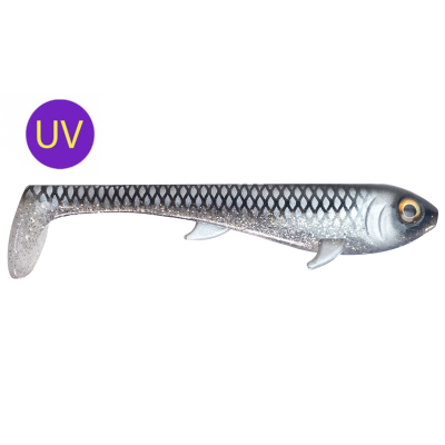 Силиконовая приманка Eastfield Wingman Downsizer 17см 45гр цв. Steel Panther UV