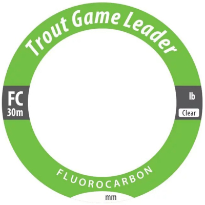 Шок-лидер Trout Fan Trout GAME Leader FC 30м, 5lb, 0,185мм