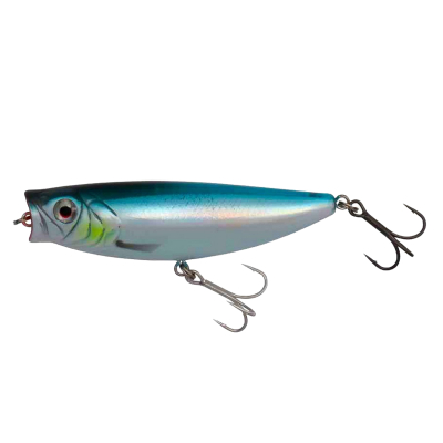 Воблер Savage Gear 3D Minnow Pop Walker 66 Blue Silver 57348