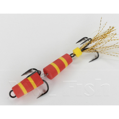 Приманка XXL Fish "Мандула-Флажок" Модель №*1005* Расцветка КЖ_Д