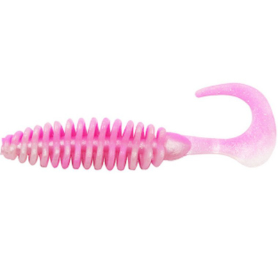 Силиконовая приманка Yaman Battery Tail 5" цвет #29 - Pink Pearl (уп. 3 шт.)
