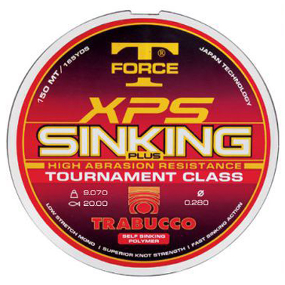 Леска Trabucco T-Force XPS Sinking Plus, Dark Brown 150m - 0.181mm 4.43kg