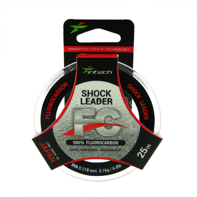 Леска флюорокарбоновая Intech FC Shock Leader 25м 0.352mm 15lb