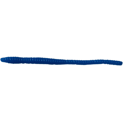 Силиконовая приманка Pike Hunter Жгутик 2.5" 6.5 см. #008 Blue (UV) (15 шт)
