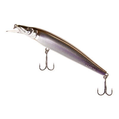 Воблер Adusta Jerk Spiker 130SP 19гр. цв. #010 Wakasagi