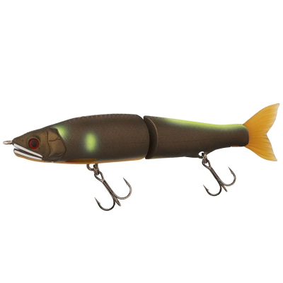 Воблер Gan Craft Jointed Claw 128 F 21g цвет #23-Oboro Gekko