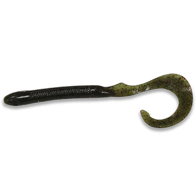 Силиконовая приманка Herakles Gruby 4" цвет Light Green Pumpkin