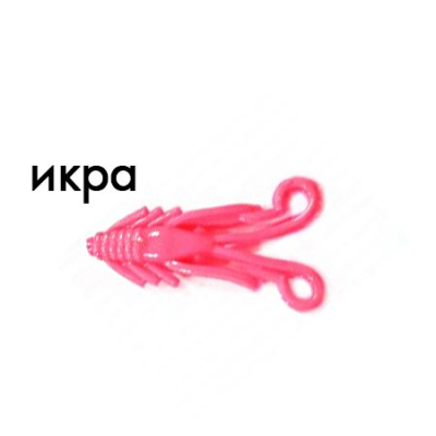 Мягкая приманка Trout Zone Nymph 1,6" розовый икра