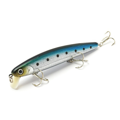 Воблер Lucky Craft Flash Minnow 110 WK цв. 714 - Wake-Metallic Sardine