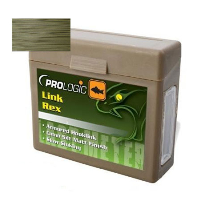 Поводковый материал Prologic Link Rex 15m 40lbs Camo Silt 45758