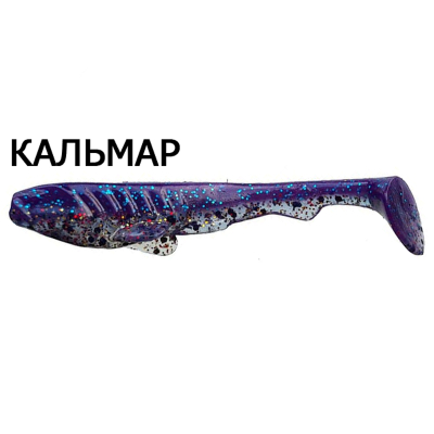 Силиконовая приманка Crazy Fish Tough 5" 28-125-51d-6 кальмар цв. milky way 
