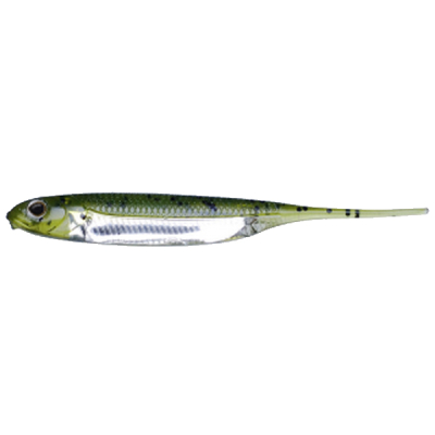 Силиконовая приманка Fish Arrow Flash J 5" цв. 02 WM/Silver