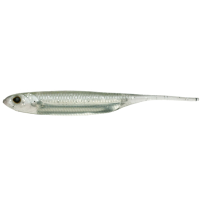 Силиконовая приманка Fish Arrow Flash J 3" цв. 21 White/Silver