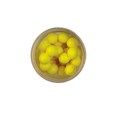 Силиконовая приманка Berkley Sparkle Power Eggs Floating FEG цв. Fluo Yellow