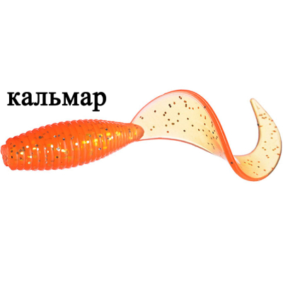 Мягкая приманка Flagman Moon 2" цв. chart orange 12pc squid
