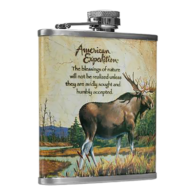 Фляжка Лось 210 мл А01-3