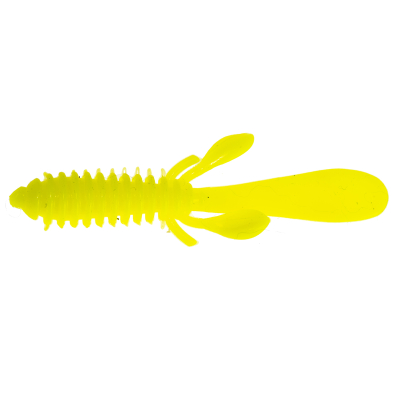 Силиконовая приманка Milmax Кирьяковка 2.5" цв. 004 лайм (uv)