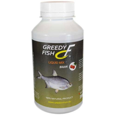 Ликвид микс GreedyFish Liquid Mix (вкус вишни) 0,25л.