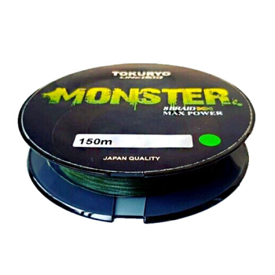 Шнур Tokuryo Monster X8 Moss Green 1.5 PE 150m
