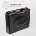 Плита газовая портативная в кейсе с переходником и подогревом баллона Helios (HS-BDZ-168C-P)