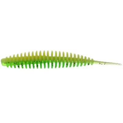 Мягкая приманка Flagman Hitomi 3" цв. #1527 Lime/Lime Chartreuse 10см 4шт
