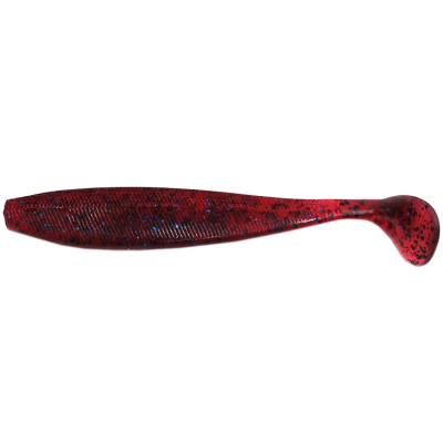 Силиконовая приманка Yaman Pro Sharky Shad 4,5" цвет #04 - Grape (уп.5 шт)