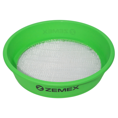 Сито пластиковое Zemex с металлической сеткой 4 мм, цвет зелёный