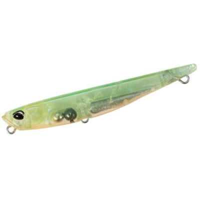 Воблер DUO Bay Ruf Manic Fish 77 #CEA0619 UV Clear Lime Chart
