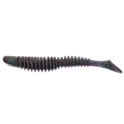 Силиконовая приманка Reins Bubbring Shad 3" цв. #012 Junebug