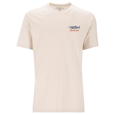 Футболка Simms Tarponwear T-Shirt, Natural, S