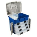 Ящик Nautilus 501 Super Tackle Box With Ergonomic Seat Blue-Grey*