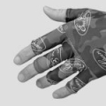 Перчатки EverGreen UV Cut Glove L Black Camo