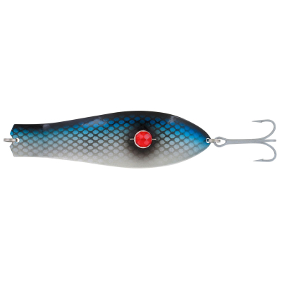 Блесна Kuusamo Professor 0, 130/44 (бусинка) Sinisnack, BL/S/BLU-S, UV