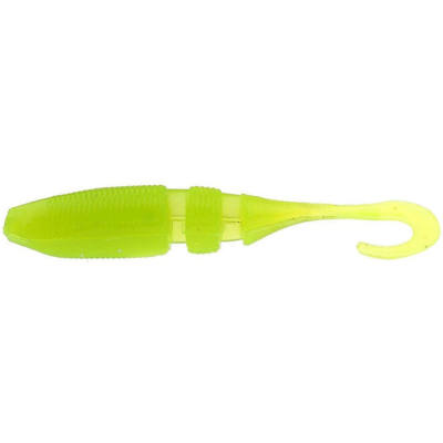 Эластичная приманка Lake Fork Sickle Tail Baby Shad цв. Limetreuse