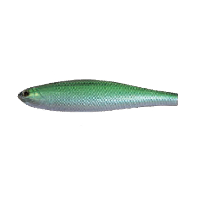 Воблер Herakles Jerk-070 цвет Green Shiner