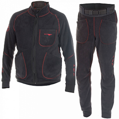 Костюм мужской ХСН "Stalker-280" (9995-9) флис, черный р-р 52-54/182