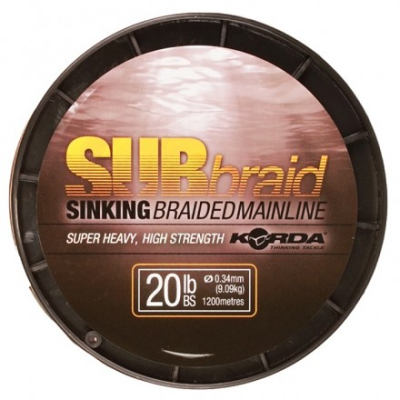 Шнур Korda Sub Braid Sinking 450м 20lb SSB3