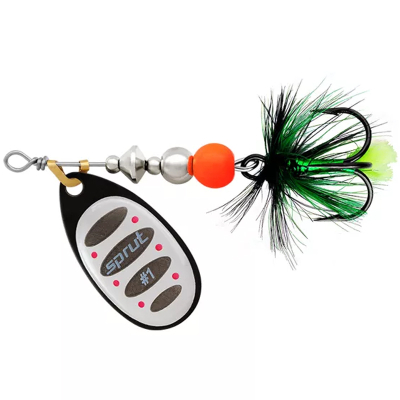 Блесна вращающаяся Sprut Alba Ball System Spinner #1 (3,5g/BKS1)