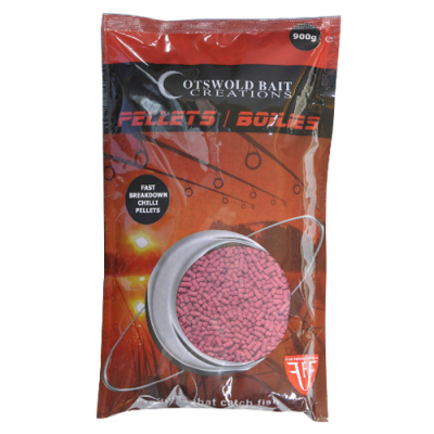 Пелетс Cotswold Baits Betaine Chilli Garlic Sausage Fast Breakdown Pellets 6mm, 900g CB0465 (колбаса с черным перцем)