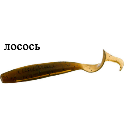 Мягкая приманка Flagman Vortex 4" цв. watermelon 6pc salmon