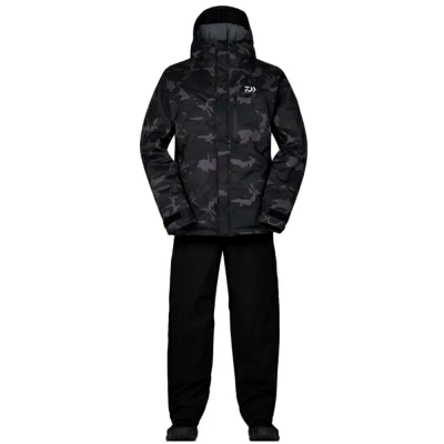 Костюм Daiwa DW-3523 черный камуфляж р. XL