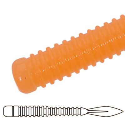 Силиконовая приманка Major Craft Para Worm PW-AJIFLAT 2.3" цв. #070