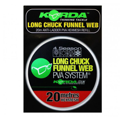 Сетка Korda PVA Long Chuck Funnel Web 20м KLCHR20