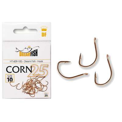 Крючки DreamFish Corn G #12 25 шт/уп