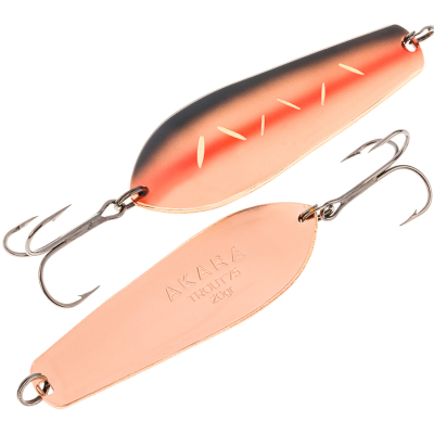 Блесна колеблющаяся Akara Action Series Trout 85 26 гр. цвет AB25
