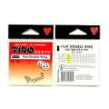 Кольцо заводное Vido-Craft Flat Double Ring 6,4*0,8 мм, Черный никель, 10 шт/уп