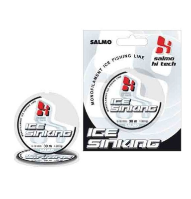 Леска моно. зим. Salmo Hi-Tech Ice Sinking 30м 0.22мм