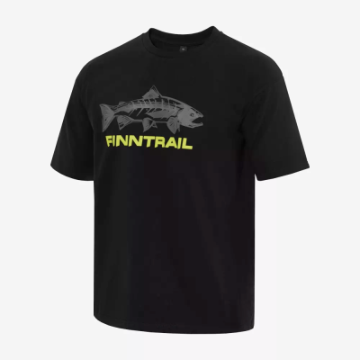 Футболка Finntrail Fish 6712 BlackYellow (S)