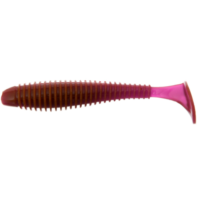 Силиконовая приманка Flagman Mystic Fish Fat 3,8" цвет #106 Lox (4шт)